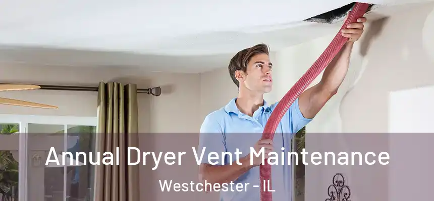  Annual Dryer Vent Maintenance Westchester - IL